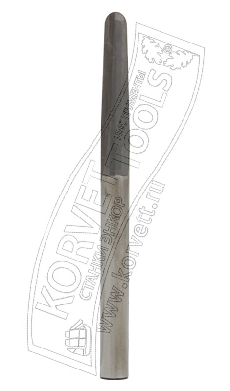 112-615. Фреза конусная радиусная твердосплавная D6 H16 R1.5 TL63.5 Z2 112-615. Фреза конусная радиусная твердосплавная D6 H16 R1.5 TL63.5 Z2