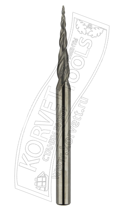 78-6075. Фреза 3d конуc. радиус. CARBIDE D6 H30.65 R0.75 TL75 Z2 78-6075. Фреза 3d конуc. радиус. CARBIDE D6 H30.65 R0.75 TL75 Z2