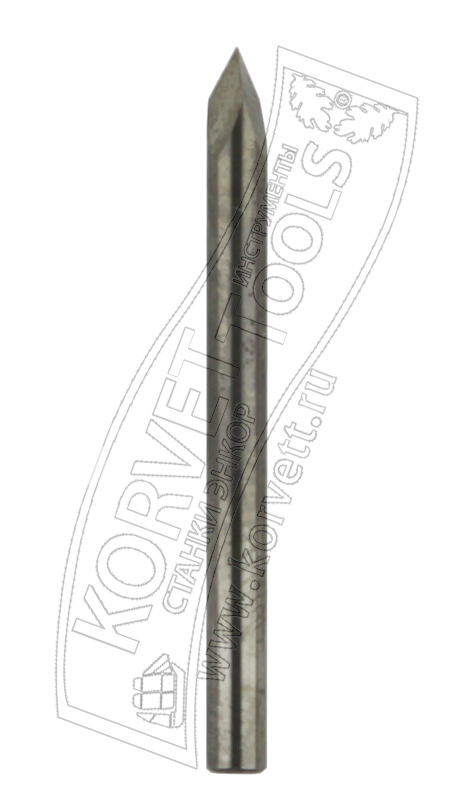 302-317530. Фреза гравировальная твердосплавная CARBIDE D3.175 TL38 Z3 A30° Х3.175 302-317530. Фреза гравировальная твердосплавная CARBIDE D3.175 TL38 Z3 A30° Х3.175