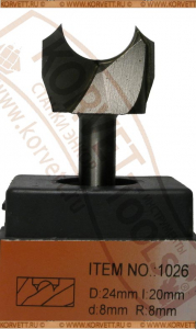 1026-8 Gl.����� ��� ������������ ������� R8 D24 H20 �8
